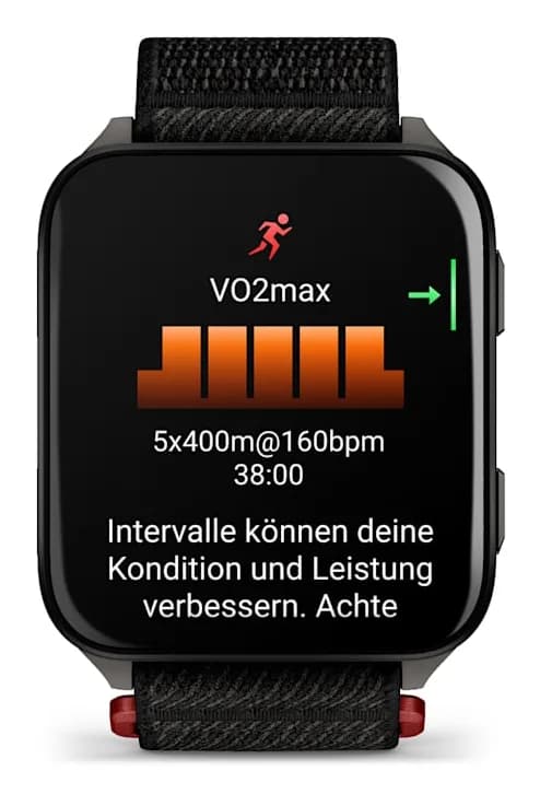 Smartwatch Venu X1 Black with Slate Titanium Caseback and Black ComfortFit Nylon Band "010-02980-02" — miniatură