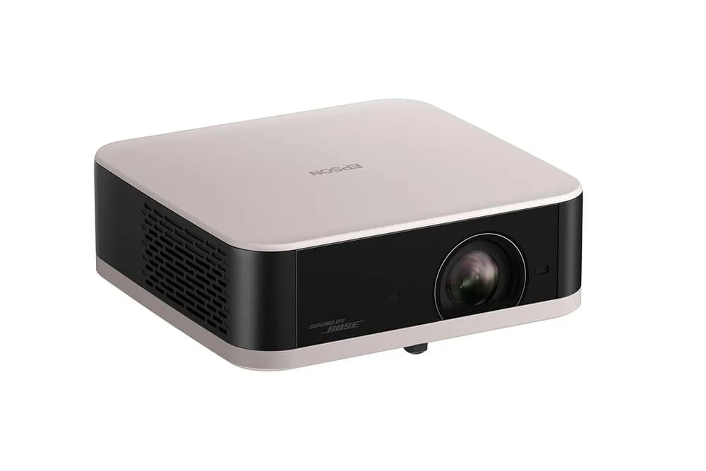 PROIECTOR EPSON EF-61R ROSE QUARTZ, Luminozitate: 700 Lumeni, Rezolutie: 1080p, Aspect ratio: 16:9, Contrast: 5.000.000:1, Refresh rate: 192 Hz - 240 Hz, Suport HDR, Dimensiuni ecran proiectie: 30'-150", Distanta proiectie:0.8-4m, Interfata: USB 2.0-A, USB 2.0 Tip B (numai pentru service), Jack plug — miniatură