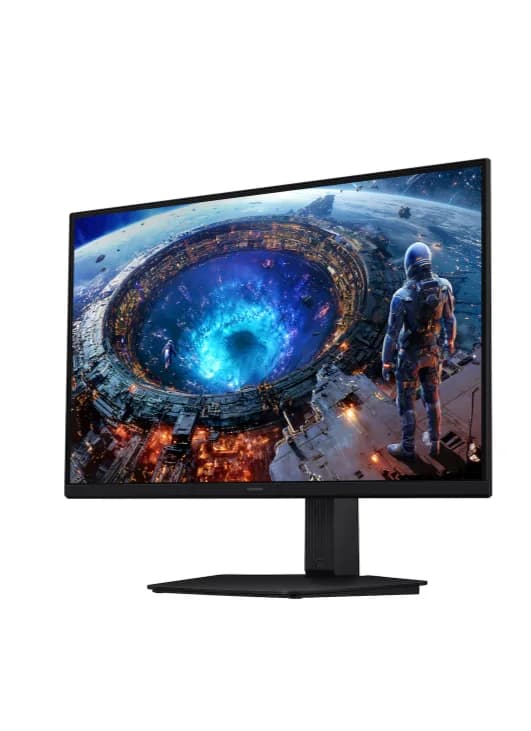 Monitor Samsung 27" LS27HG806EFXEN, Diagonal (inch): 27, Diagonal (cm): 68, Aspect ratio: 16:9, Panel: IPS, Resolution: 5120x2880/2560x1440, Refresh Rate: 180Hz/360Hz, Response time GtG: 1ms, Brightness (max): 350 cd/m², Contrast (static) : 1000:1, Viewing angle: 178/178, Color Gamut Type: sRGB — miniatură