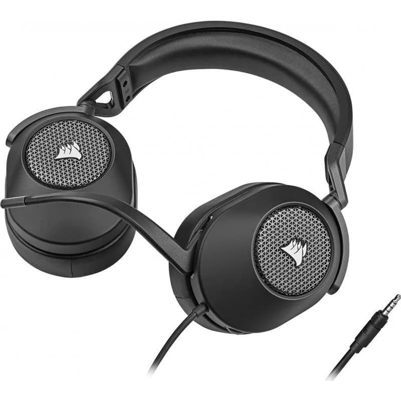 Casti Gaming Head-band Corsair HS65 SURROUND, Wired, Negru — miniatură