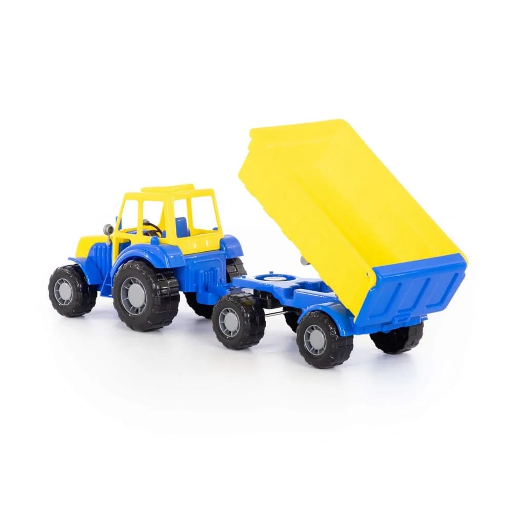 Tractor cu remorca - Altay, 59x17x18cm, Polesie — miniatură