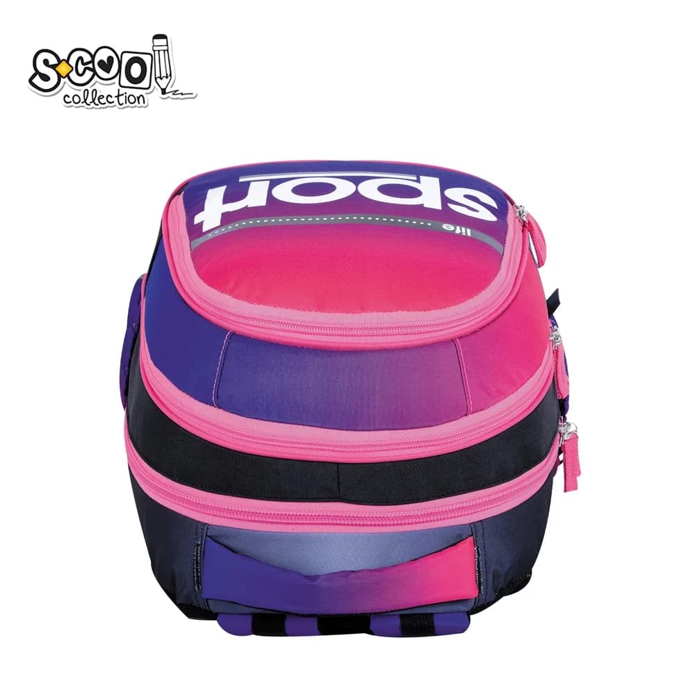 Ghiozdan anatomic light, 41x28x17 cm, SPORT - S-COOL — miniatură