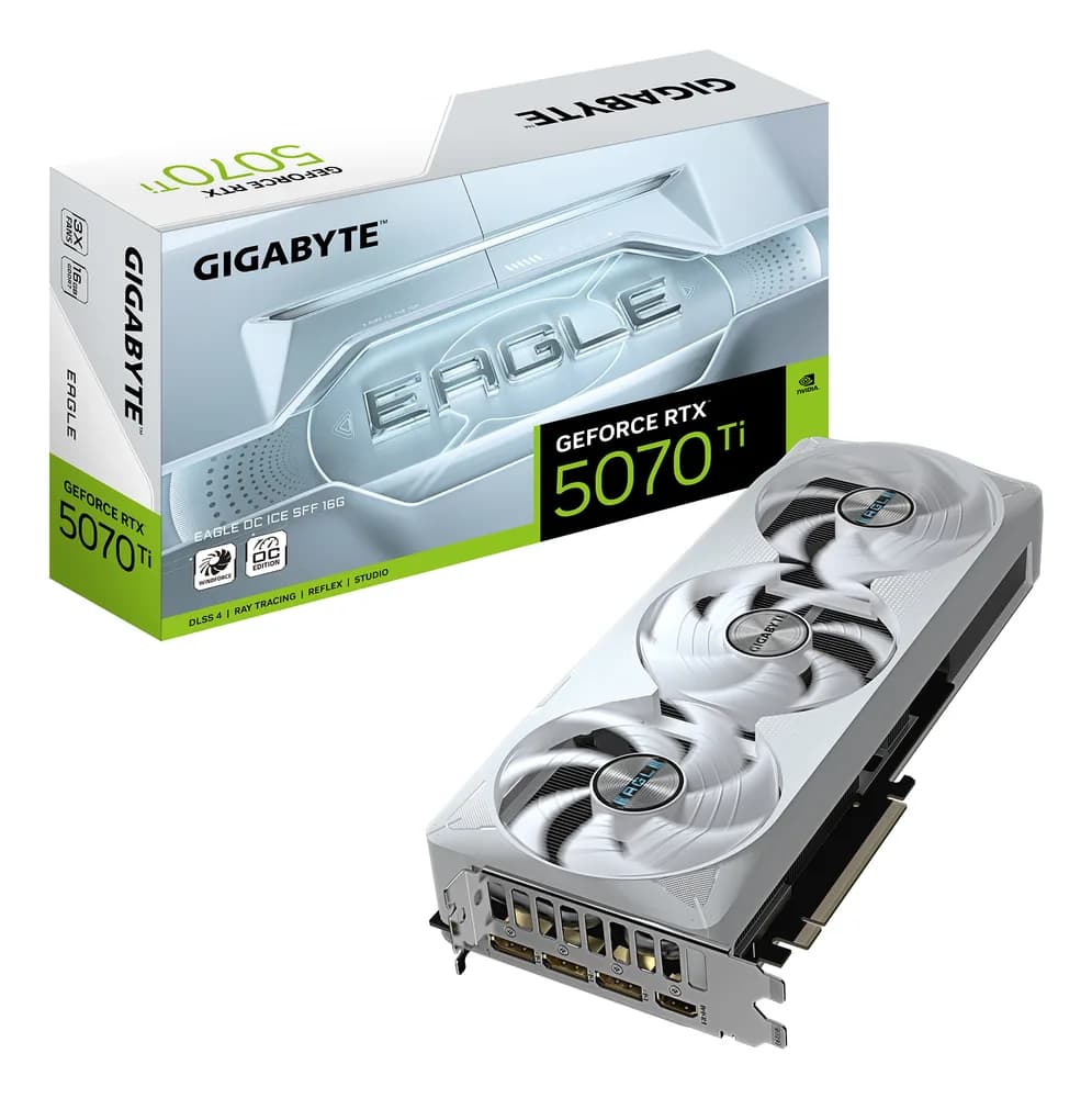 VGA GB RTX 5070 TI EAGLE OC ICE SFF 16GB "GV-N507TEAGLEOC ICE-16GD" 1