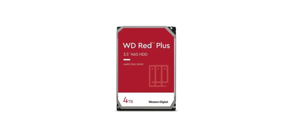 HDD NAS WD Red Plus, 4TB, 5400 RPM, 256MB, SATA III