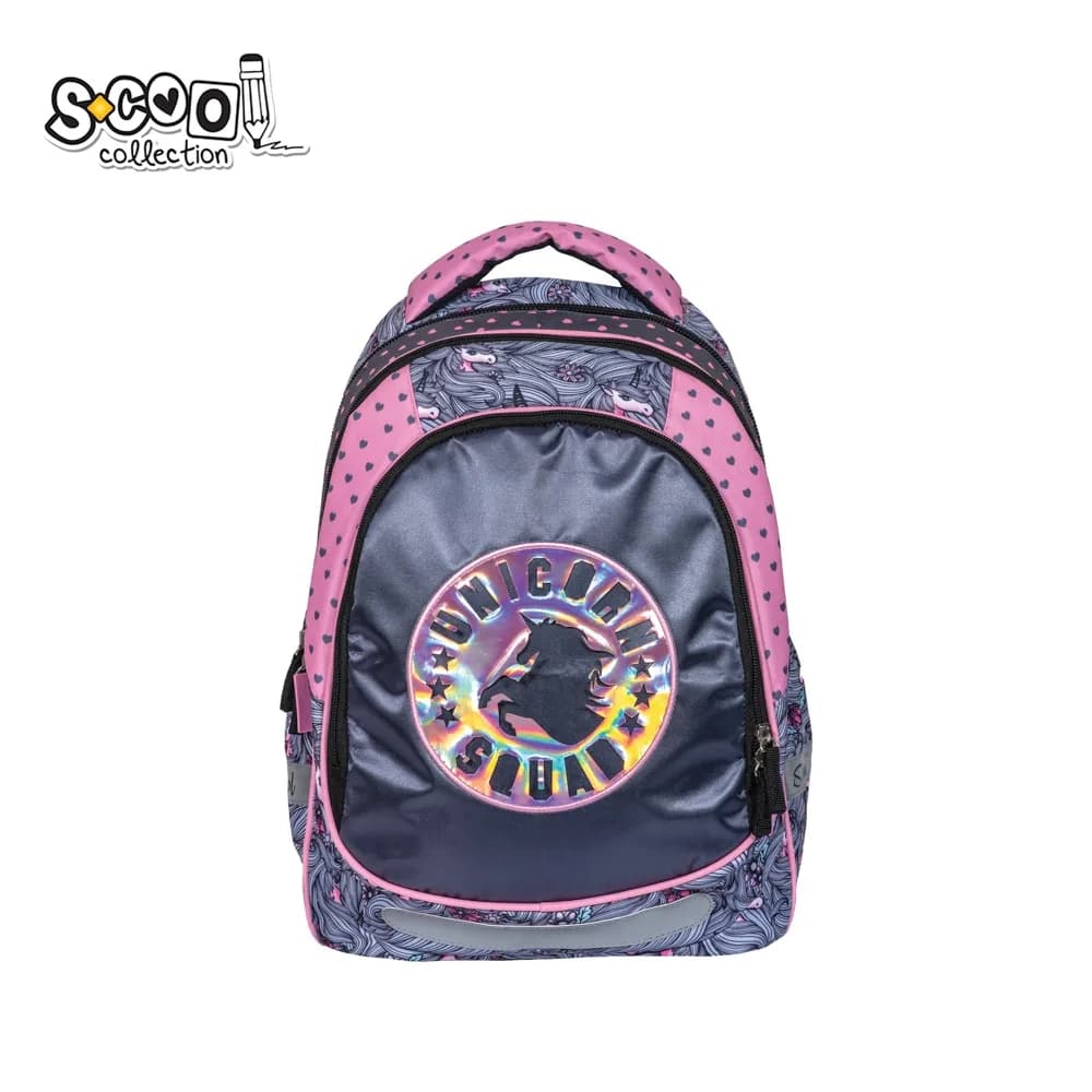 Ghiozdan anatomic light, 41x28x21 cm, UNICORN - S-COOL