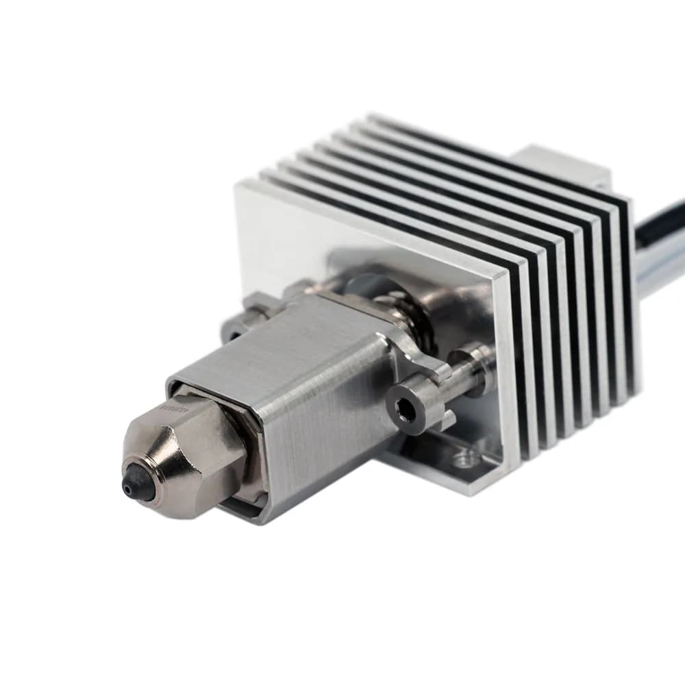 Hotend Microswiss FlowTech pentru Bambu Lab X1/X1C – DiamondBack – Diamond Tip – Standard Flow