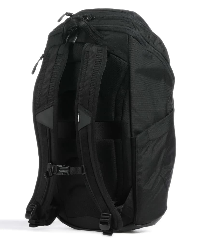 RUCSAC THULE, pt. notebook de max. 15.6 inch, 1 compartiment, buzunar frontal | buzunar lateral | buzunar dorsal, waterproof, nylon, negru, "TCHB215 BLACK" / 3204981 — miniatură