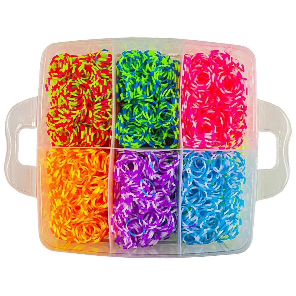 Set creativ elastice, 3500 piese/cutie — miniatură