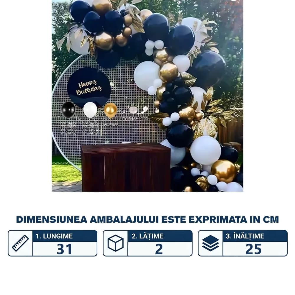 Set baloane pentru arcada — miniatură