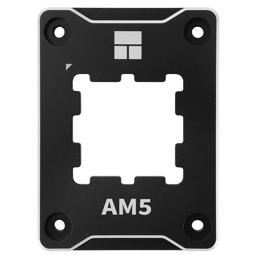 Contact Frame Thermalright "AM5 Secure Frame Black", compatibil skt. AMD AM5, aluminiu, negru, 75x56x7.5mm, include surubelnita L + pasta TF7 2g, "AM5 Secure Frame Black" — miniatură
