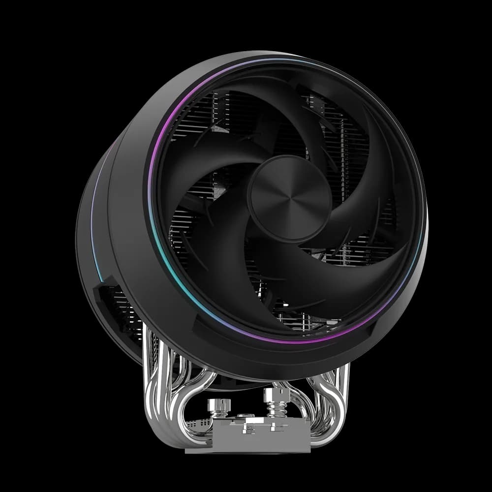 COOLER Zalman "ZET5" skt. Intel si AMD, racire cu aer, vent. 120mm, 600 - 2000 RPM, 5 heatpipes, inaltime 158mm,"ZET5 BLACK"