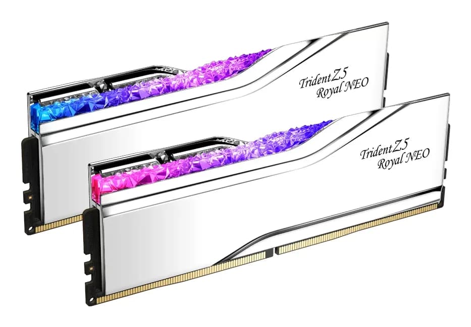Memorie G.SKILL TRIDENT Z5 ROYAL RGB DDR5 2X16GB 6000MHZ CL28-36 "F5-6000J2836G16GX2-TR5NS" — miniatură