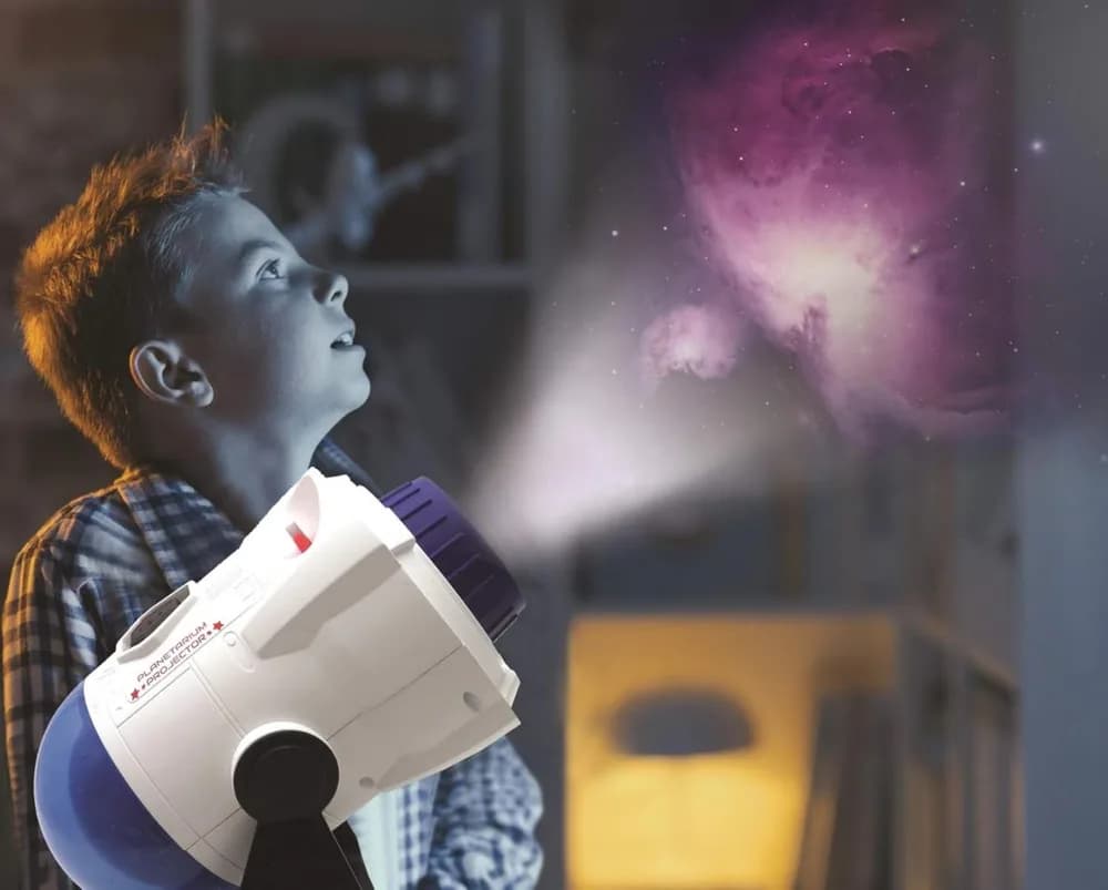 PROIECTOR CU CONSTELATII SI IMAGINI, 2IN1, 360 DE GRADE, LEXIBOOK — miniatură