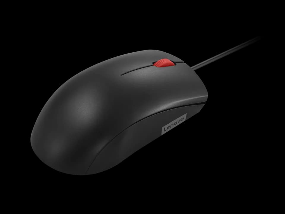 Mouse LENOVO 120, 1600 dpi, Negru — miniatură