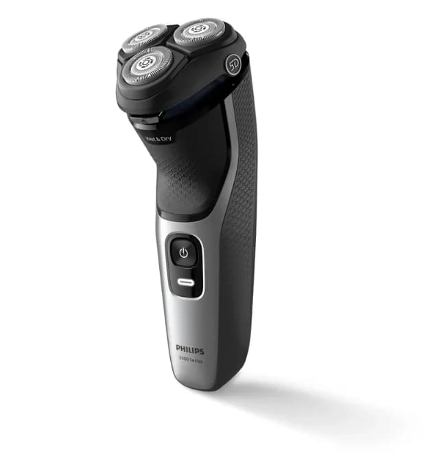 Aparat de ras electric, PHILIPS, seria 3000 S3143/00, Argintiu/Negru — miniatură