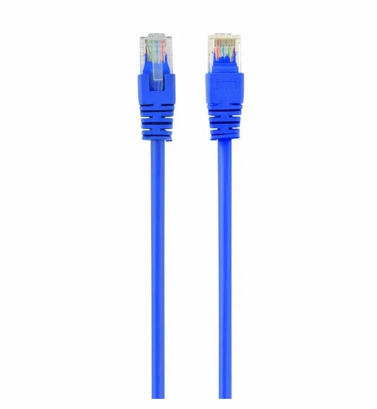 PATCH CORD UTP SPACER Cat5e, cupru-aluminiu, 0.25 m, albastru, AWG26, "SP-PT-CAT5-0.25M-BL"