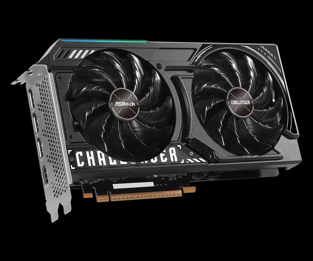 Placa video ASRock Intel Arc B570, 10GB GDDR6, PCI Express 4.0, 160-bit — miniatură