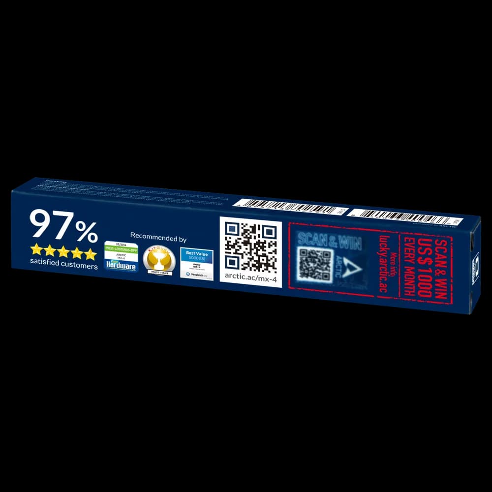 PASTA SILICONICA ARCTIC MX-4, 4g, cu aplicator, "ACTCP00031B" — miniatură