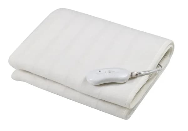 Patura electrica Esperanza Satin EHB002 60W 150x80cm Alb "EHB002"