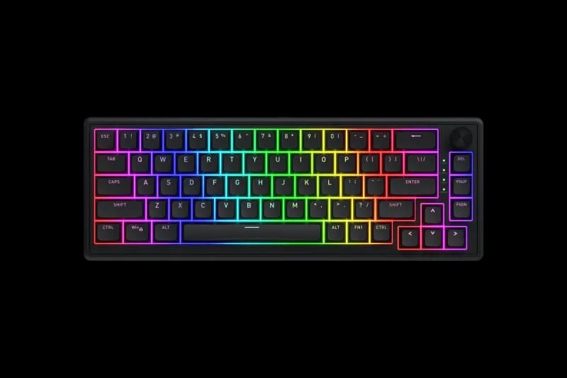 Tastatura Mecanica Gaming HATOR Skyfall 65, RGB, USB, Negru