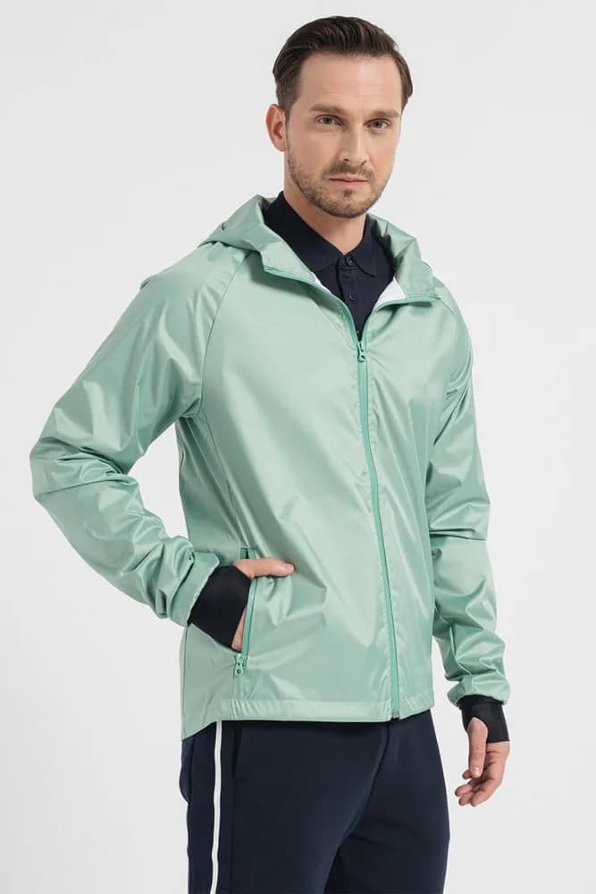 JACHETA WATERPROOF B GRANITE GREEN-M — miniatură