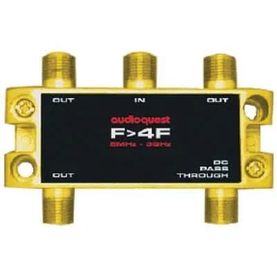 Splitter RF Audioquest F-4F 75Ω Splitter, 1 IN - 4 OUT