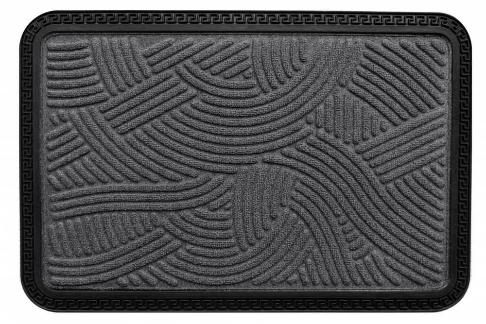 COVORAS INTRARE ANTIDERAPANT CU MARGINE CAUCIUCATA 40X60 CM, HEINNER HOME (mix 3 culori in bax - 4 bucati gri, 3 bucati verde, 3 bucati maro) — miniatură
