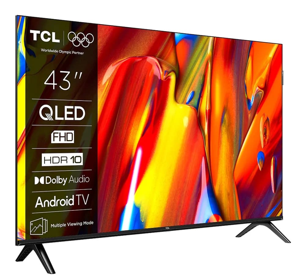 Televizor TCL QLED 43S59K, 108 cm, Smart Android TV, FHD — miniatură