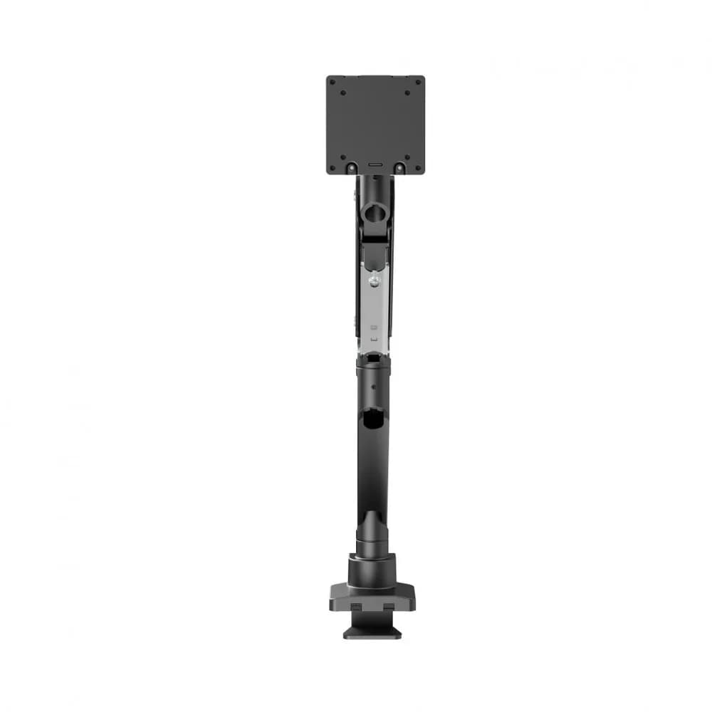 Suport monitor Serioux MM80-C012, compatibilitate dimensiune ecran 17"-57", arc cu gaz, greutate maximă suportata: (per ecran): 2~27 kg, greutate maximă suportata pentru ecran curbat (per ecran): 1 ~ 22 kg, VESA: 75x75, 100x100, 100x200, 200x100, 200x200, inclinare: +60°~-20°, pivotare: +90°~-90° — miniatură