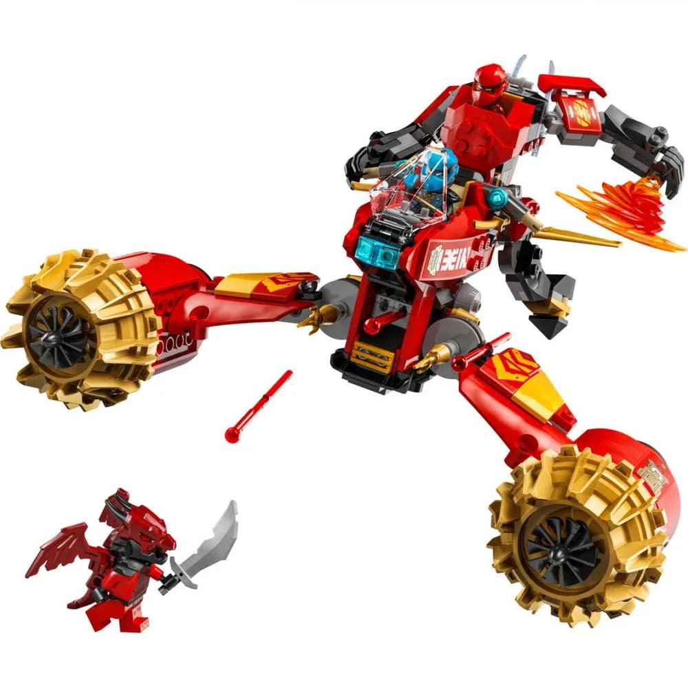VEHICULUL ROBOT ZBURATOR AL LUI KAI, LEGO71830 — miniatură