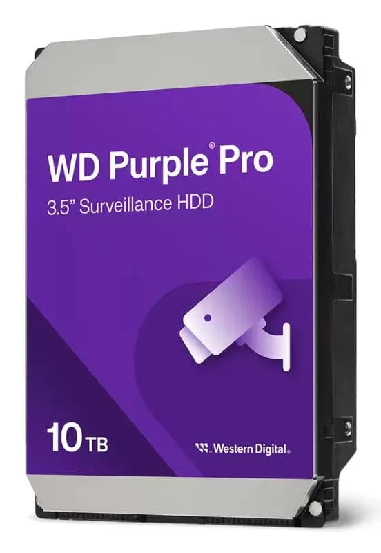 HDD Surveillance WD Purple Pro, 10 TB, 7200 rpm, 512 MB, SATA III