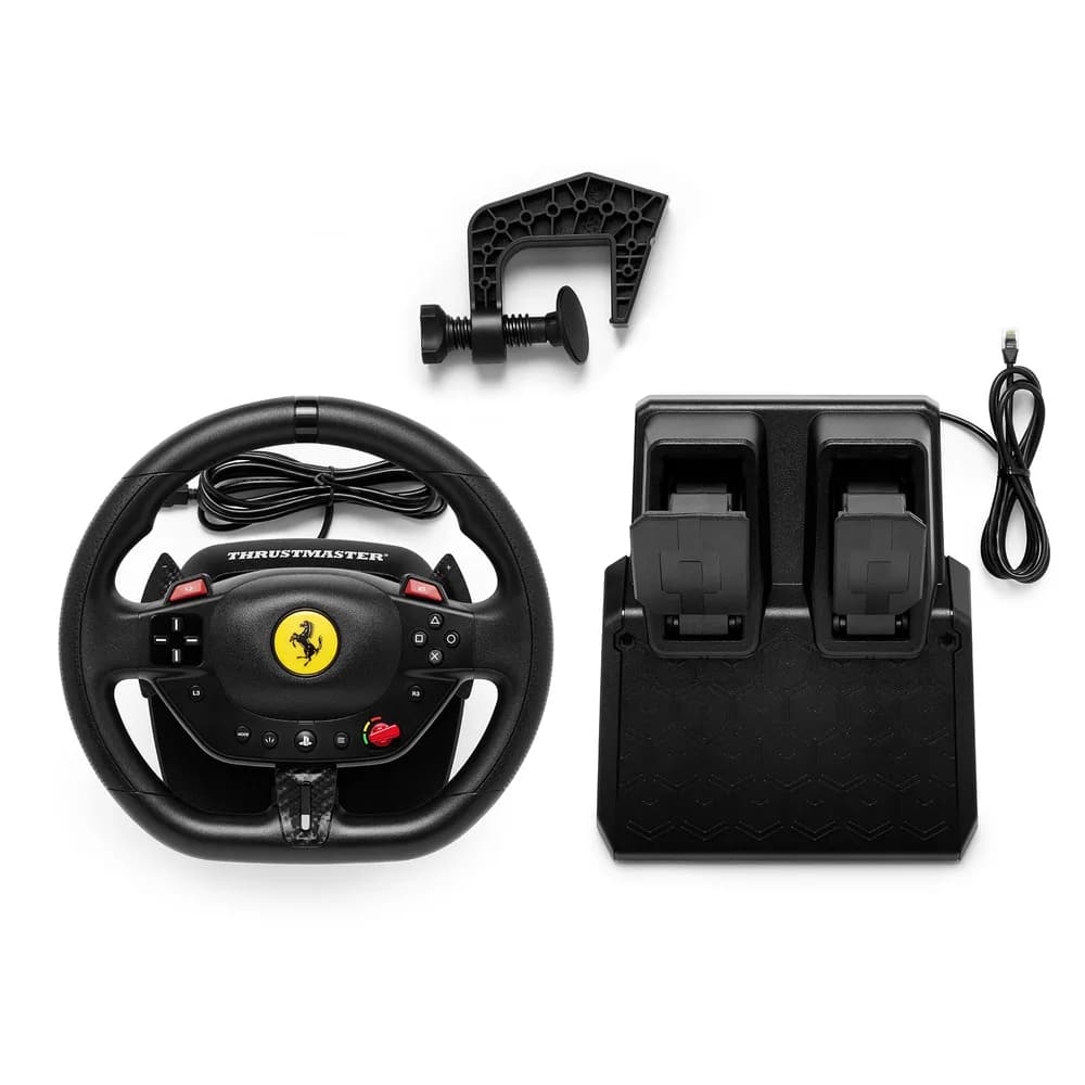Thrustmaster T98-P FERRARI 296 GTB Racing Wheel and Pedals (PC/PS) "4160880" — miniatură