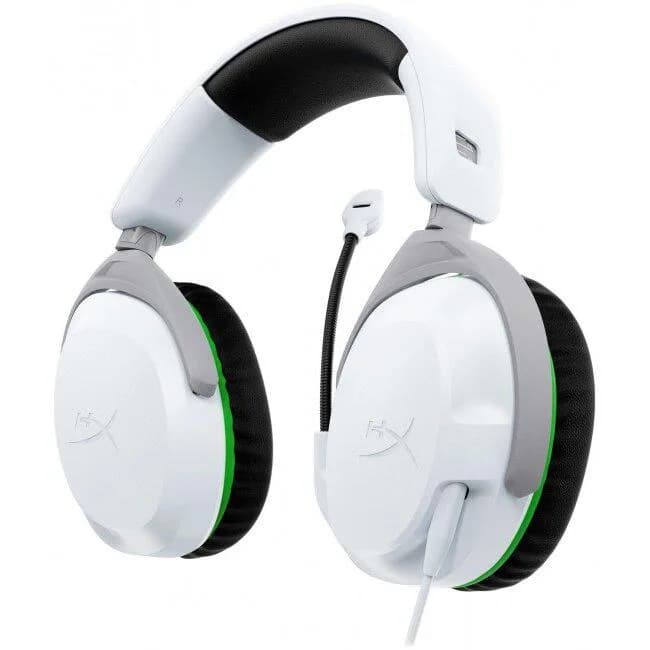 Casti Gaming Head-band HyperX CloudX Stinger 2, Wired, noise-canceling, Alb — miniatură