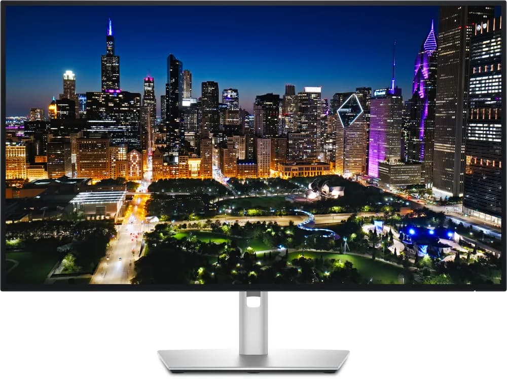 Monitor LED Dell U3225QE, 31.5", 4K UHD 3840x2160, 16:9, 120Hz, IPS, Flicker, 450 cd/m2, 3000:1, 178/178, 8ms/5ms, HDMI, DP, USB-C, Thunderbolt Hub, RJ45, KVM, Audio-out, Height, Pivot, Tilt, Swivel "U3225QE-05" — miniatură