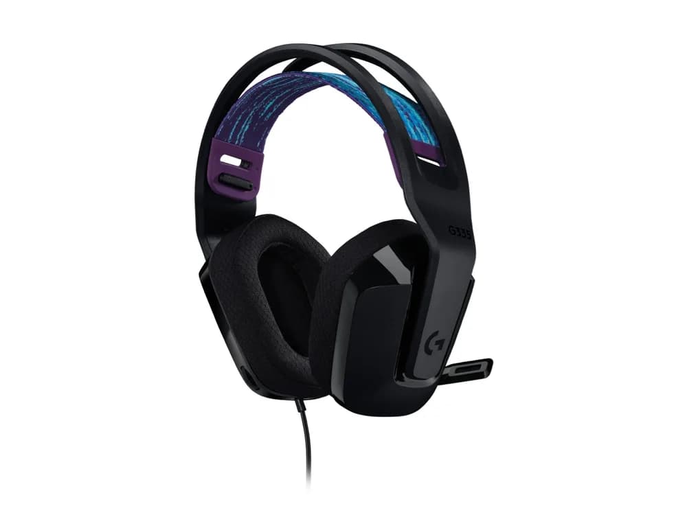 LOGITECH G335 Wired Gaming Headset - BLACK - 3.5 MM - EMEA - 914, "981-000978" — miniatură