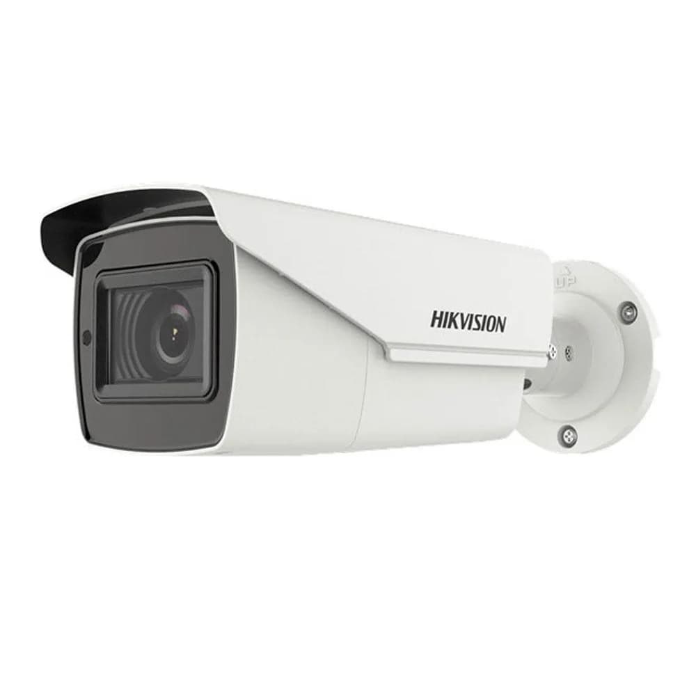 Camera supraveghere Hikvision Turbo HD DS-2CE19H8T-AIT3ZF(2.7-13.5mm); 5MP; 5 Megapixel high-performance CMOS; rezolutie: 2560 (H) × 1944 (V)@ 20fps; iluminare: Color: 0.003 Lux @ (F1.2, AGC ON), 0 Lux with IR; lentila motorizata 2.7 - 13.5 mm; distanta IR: 80metri, EXIR 2.0, smart IR; true WDR