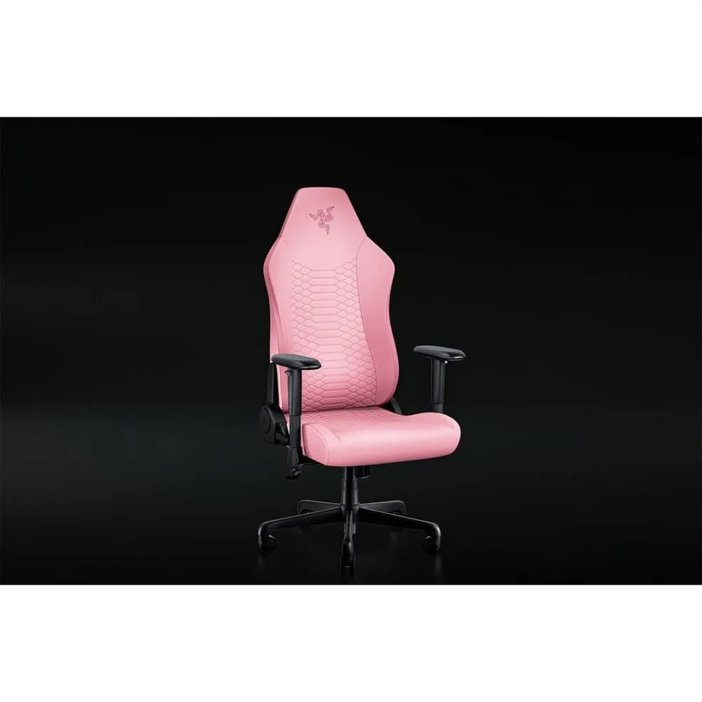 Scaun Razer Iskur V2 X NewGen, tip spuma spumă turnată PU, suport lombar integrat, tetieră reglabilă, cotiere 2D, clasa de ridicare pe gaz 4, roz — miniatură