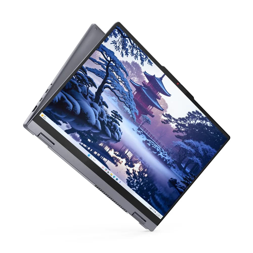 16 IdeaPad 5 2-in-1 16IAL10, WUXGA IPS Touch, Procesor Intel® CoreTM Ultra 5 225U, 16GB LPDDR5X, 512GB SSD, Intel Graphics, Win 11 Home, Luna Grey "83KS001LRM" — miniatură