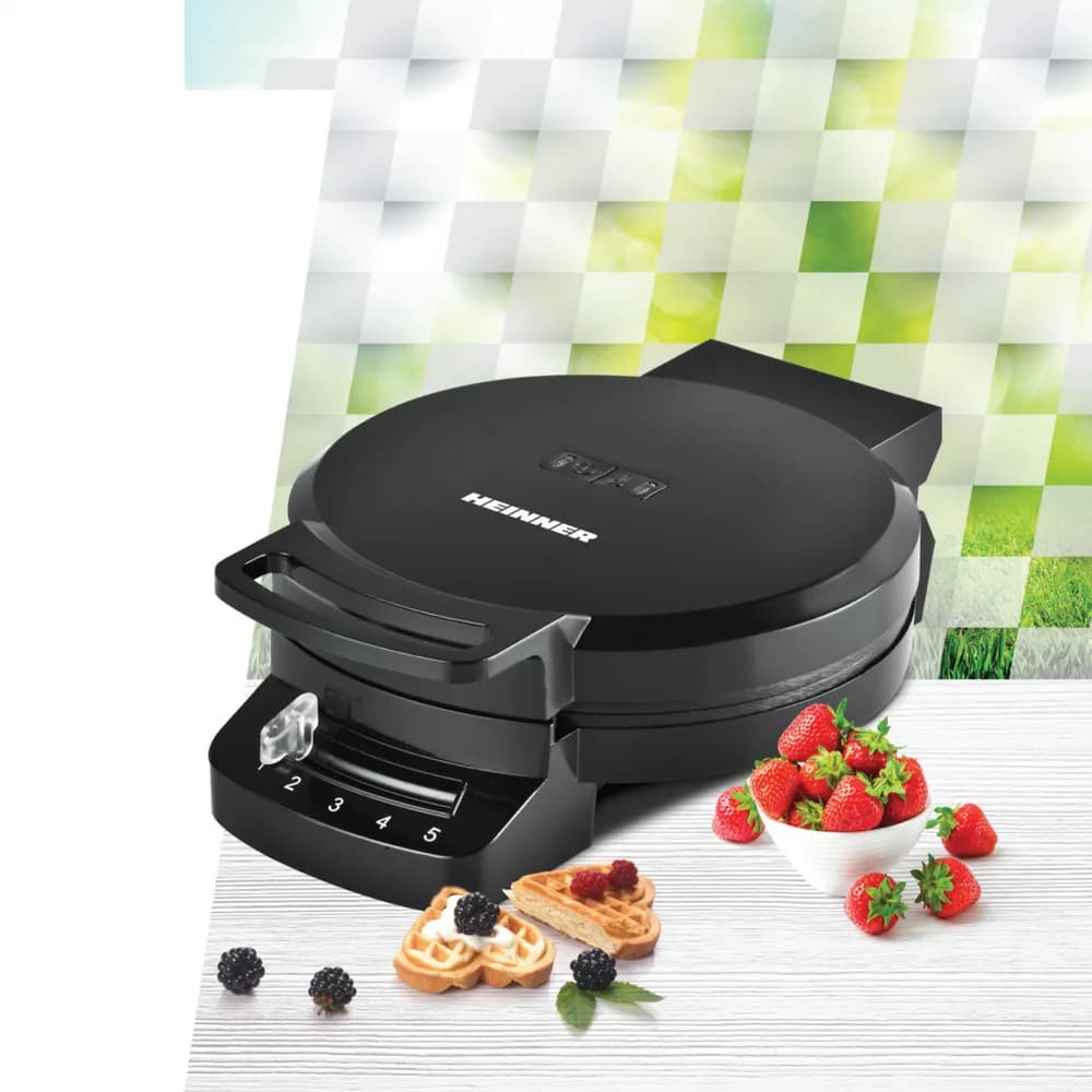 APARAT DE FACUT GOFRE HEINNER HWF-F1200BK — miniatură