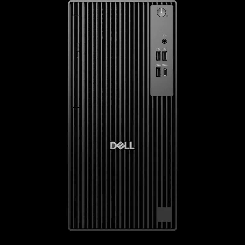 Desktop Business Dell Pro QCT1250 cu procesor Intel Core i5-14500 pana la 5.0 GHz, 8 GB DDR5, 512GB SSD, UHD Graphics 770, Linux, Black