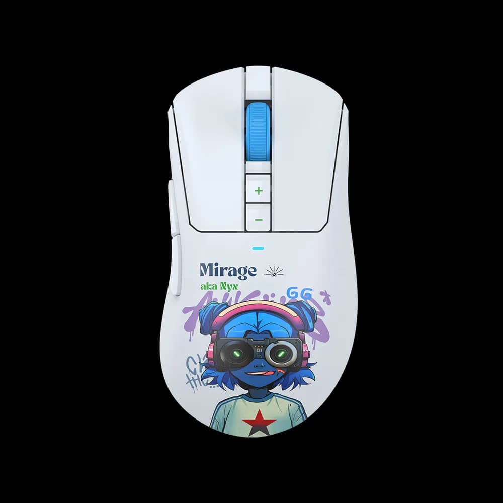 Mouse A4Tech, gaming, Bloody WaveLink Full Speed Dual Mode Wireless USB Type-C/Charging Dock /Nyx Mirage, "R73UltraDuo Nyx Mirage" 4711421 002363 — miniatură