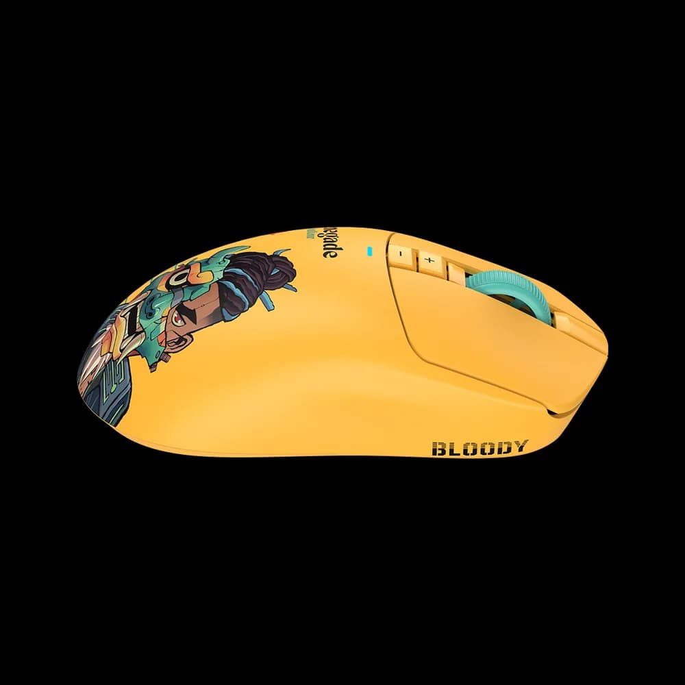 Mouse A4Tech, gaming, BLOODY WAVELINK FULL SPEED,DUAL MODE WIRELESS USB RENEGADE SUNSET TYPE-C, "R72Ultra RENEGADE SUNSET" 4711421 001267 — miniatură