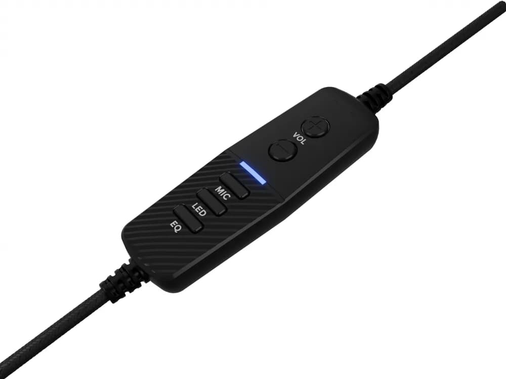 Casti Gaming Head-band GENESIS Neon 764, Wired, Negru — miniatură
