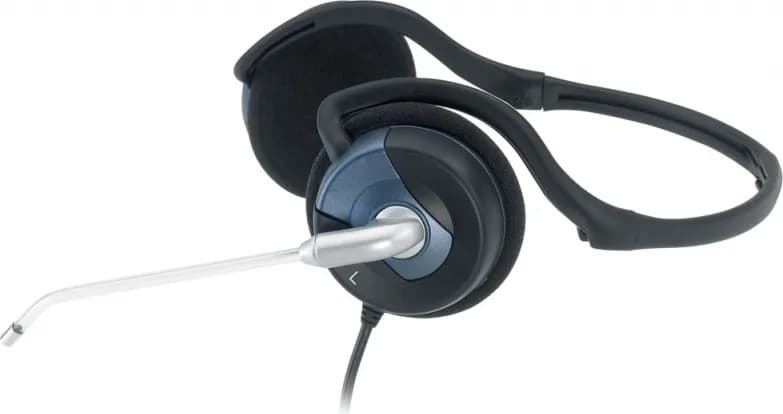 CASTI Genius, "HS-300N", cu fir, standard, utilizare multimedia, call center, microfon pe brat, conectare prin Jack 3.5 mm x 2, negru, "31710146100"
