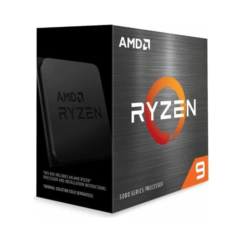 CPU AMD, skt. AM4 AMD Ryzen 9, Ryzen 5950X, frecventa 3.4 GHz, turbo 4.9 GHz, 16 nuclee, putere 105 W, "100-100000059WOF" — miniatură