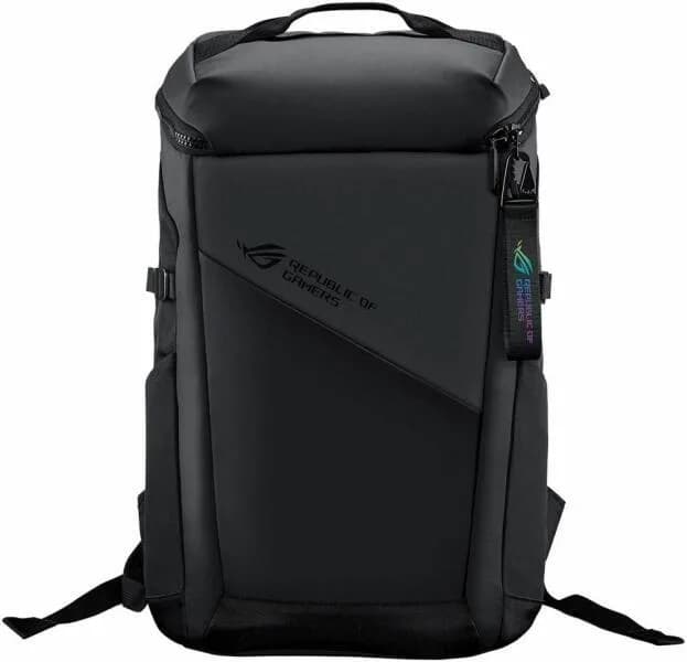 RUCSAC ASUS, pt. notebook de max 17 inch, 2 compartimente, buzunar frontal | buzunar lateral x 2, 930 g, poliester, negru, "90XB06L0-BBP000"