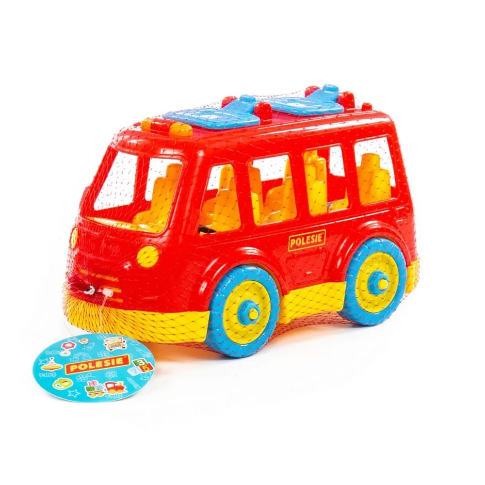 Autobuz demontabil, 26,5X14,5X15,5 cm, Polesie — miniatură