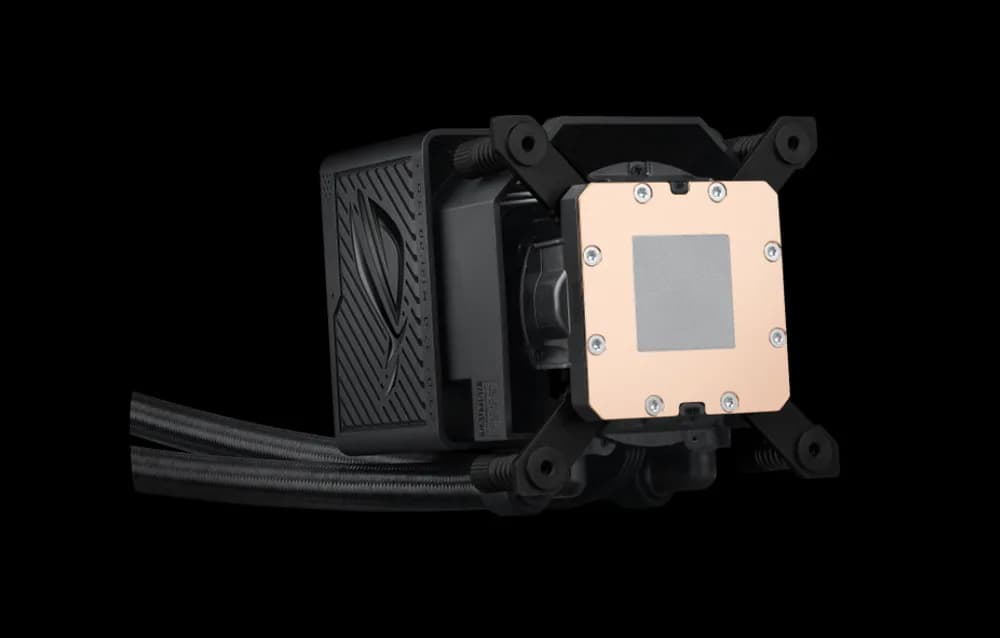 Cooler Procesor ASUS ROG Ryujin III 360 ARGB Extreme, Lichid, 12 cm, 3 ventilatoare, aRGB — miniatură