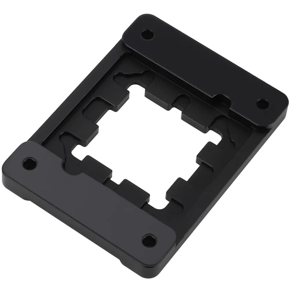 Contact Frame Thermalright "AM5 Secure Frame Black", compatibil skt. AMD AM5, aluminiu, negru, 75x56x7.5mm, include surubelnita L + pasta TF7 2g, "AM5 Secure Frame Black" — miniatură