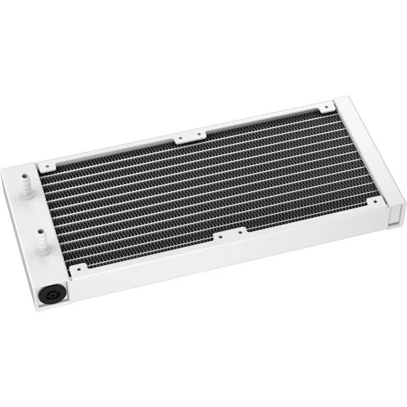 Cooler Procesor DeepCool LS520 WH, Lichid, 12 cm, 2 ventilatoare, aRGB — miniatură